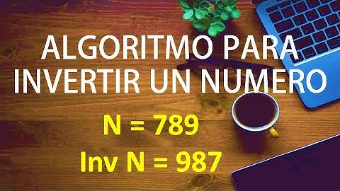 Algoritmo que invierte los dígitos de un número recursividad. Pseudocódigo y Perl