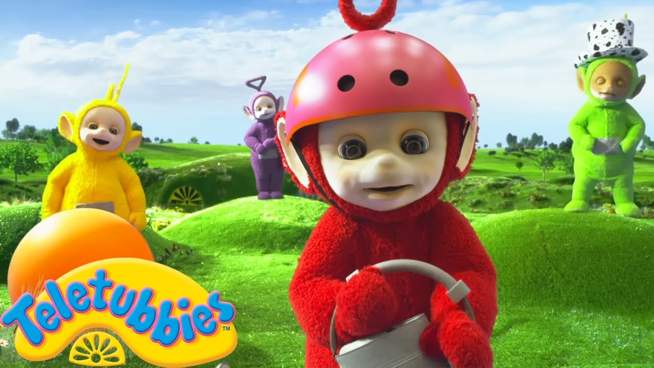 Teletubbies I Riding SCOOTERS Outside 🛴 Remember To Wear Your Helmet! Grow with the Teletubbies