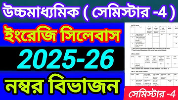 class 12 English semester 4 syllabus 2026 || HS 4th semester English suggestion 2026 || #hs2026 