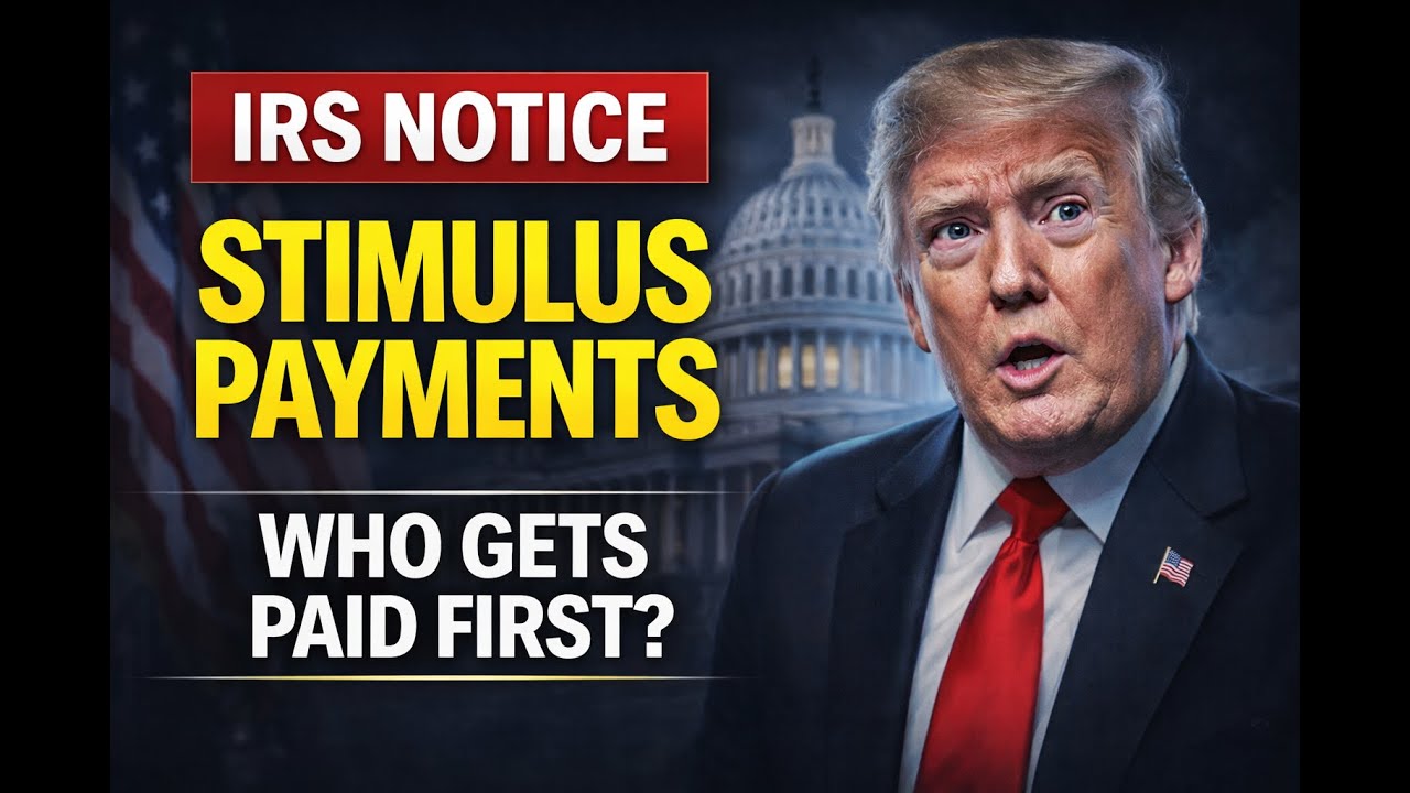 IRS Issues January 25 Stimulus Notice — Here’s Who Gets Paid First?