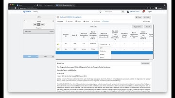 Episode 12: ROBINS-I Assessment using Sysrev
