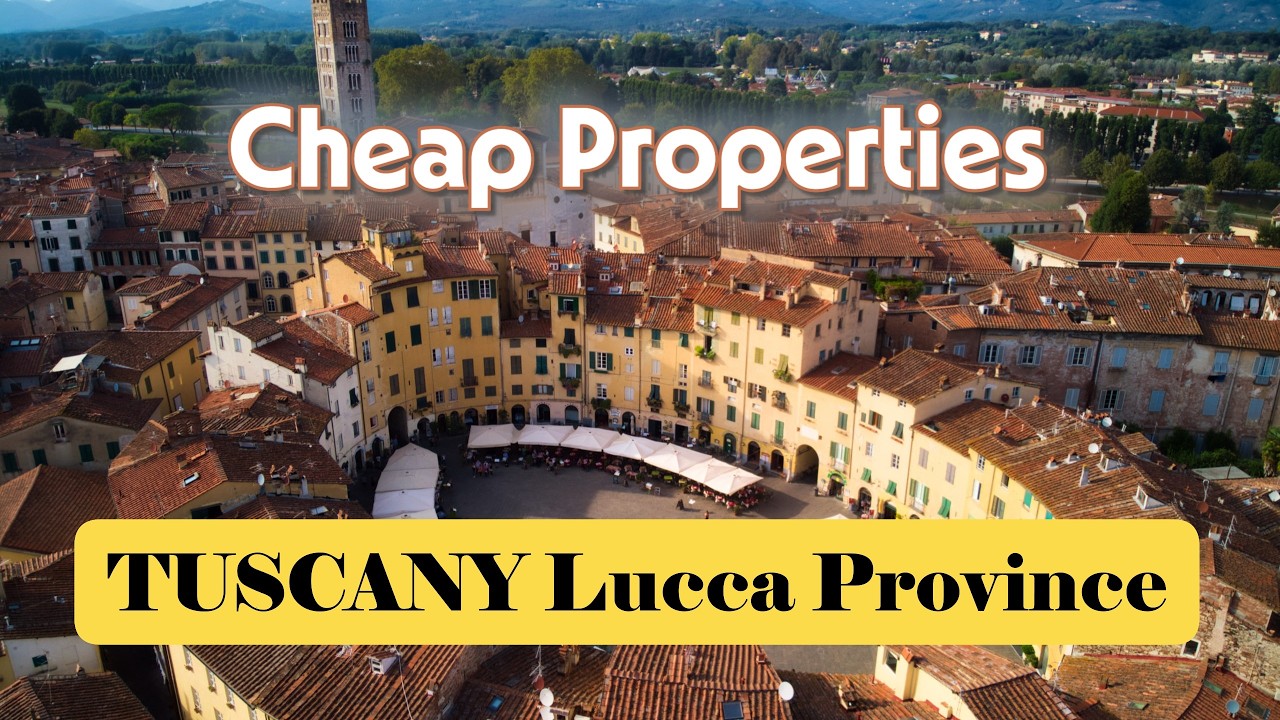 Недорогие объекты недвижимости на продажу в провинции Лукка, регион Тоскана, Италия.
