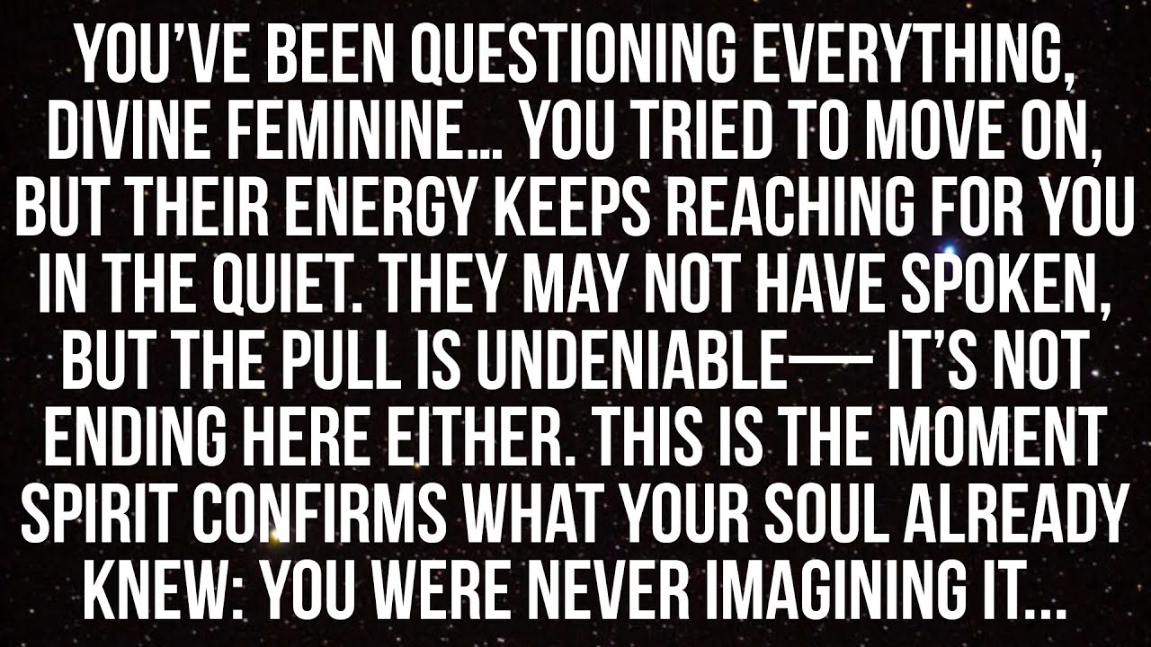 “I Still Feel EVERYTHING Between Us…” — This Connection Isn’t Over, It’s Evolving