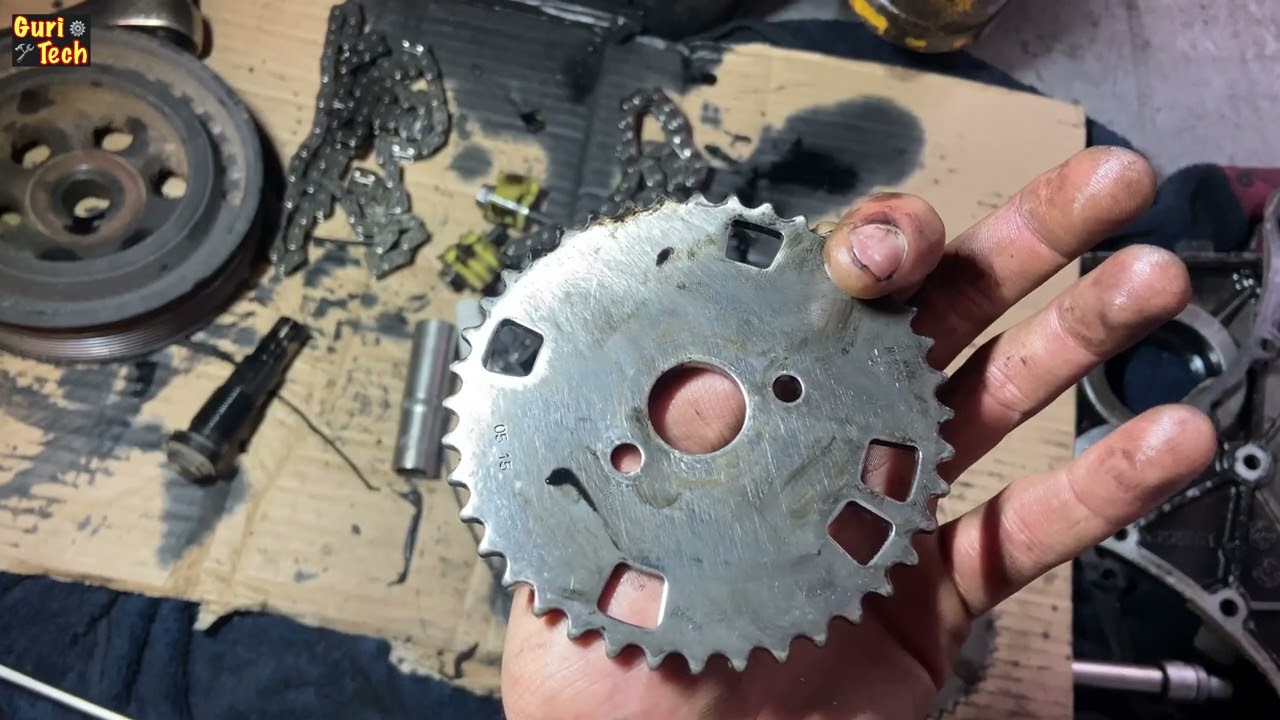 How To Lock The Timing Marks And Dismantle timing Chain Iveco Daily 3.0 