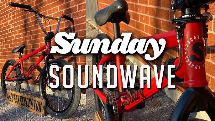 Sunday Soundwave v3 Frame (Matte Fire Engine Red)