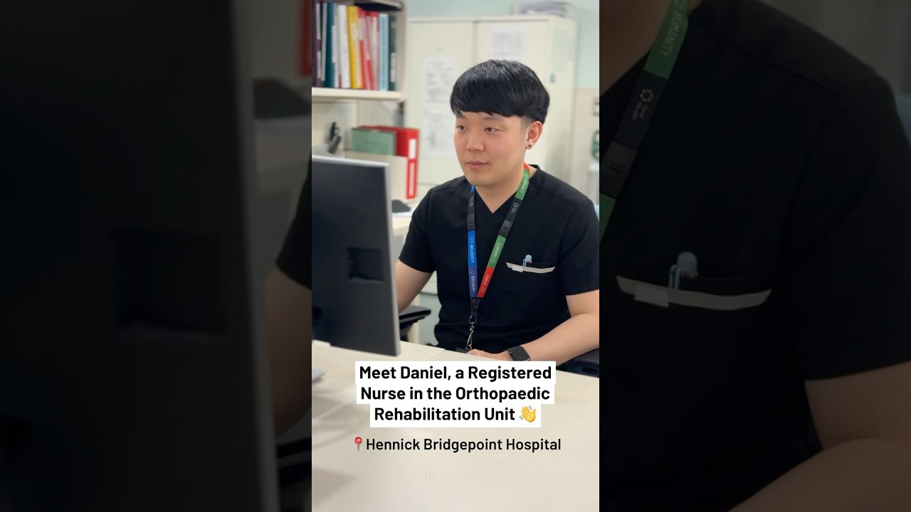 A day in the life of an orthopaedic rehabilitation nurse at Hennick Bridgepoint Hospital