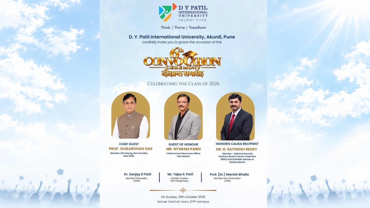 6th Convocation Ceremony of DYPIU