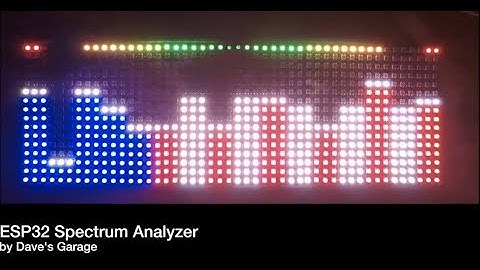 ESP32 Spectrum Analyzer