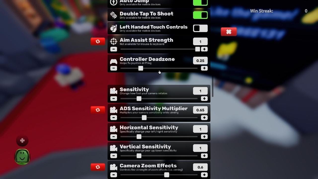 Good Setting For Rivels BEST SNIPER settings for rivals - YouTube
