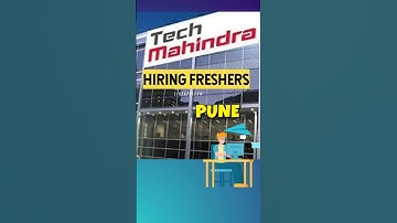 🏃Tech Mahindra Hiring Freshers🚀 #career #interview #job #work #fresher #tech #mahindra #new