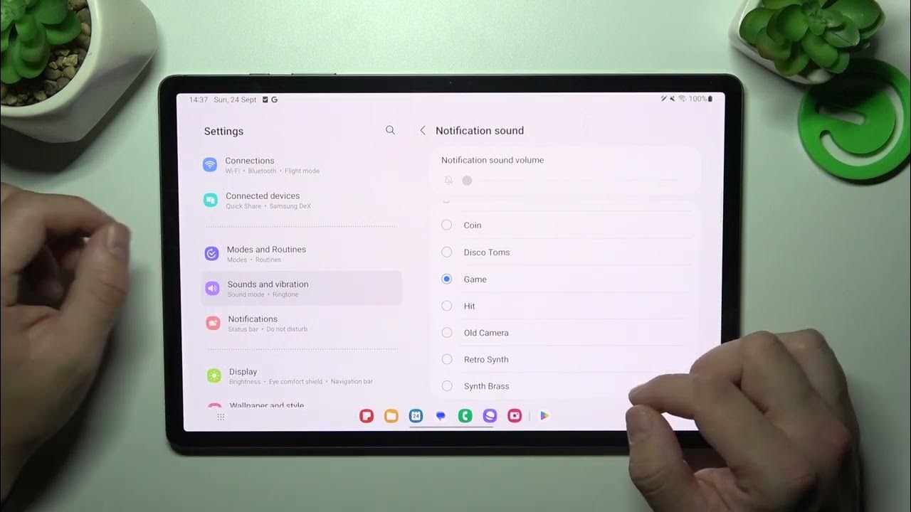How to Set Custom Notification Sound in Samsung Galaxy Tab S9