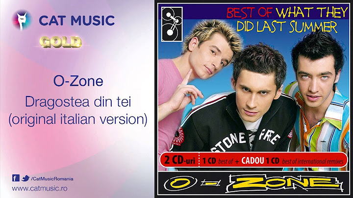 O-Zone - Dragostea din tei (original italian version)