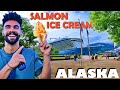 TRYING WEIRD STREET FOOD IN ALASKA - Royal Caribbean Cruise Vlog