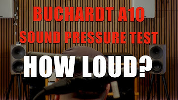 Buchardt A10 Practical Sound Pressure TEST - READ DESCRIPTION!