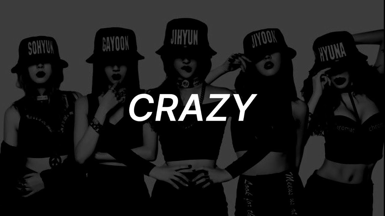 4MINUTE - 미쳐(Crazy) (Easy Lyrics)