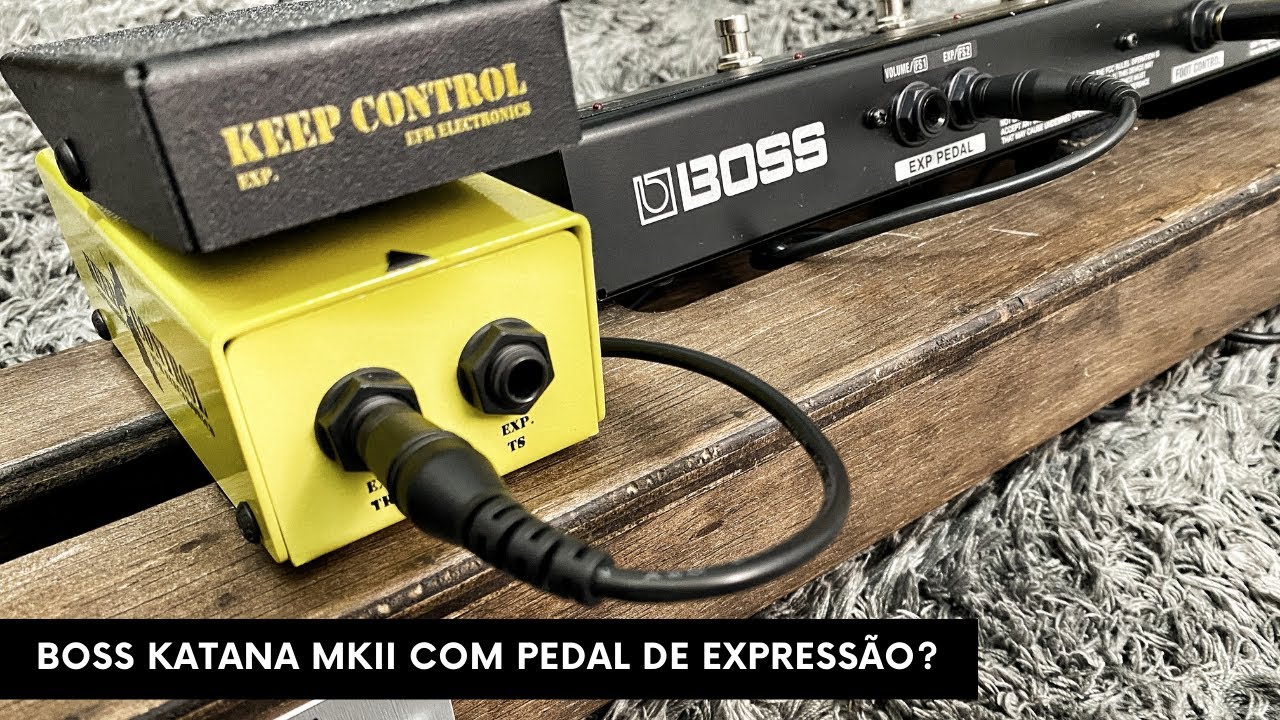 Boss Katana MKII + Pedal de Expressão Review Rodrigo Mellegari