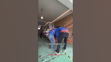 4.5 meters large floor-to-ceiling panoramic window transportation installation#homedecor #doors