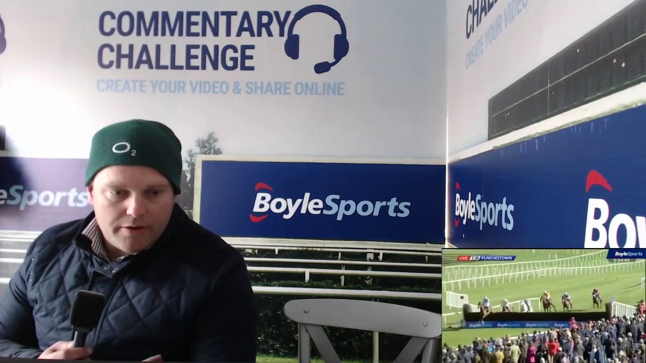 Thomas Stapleton - BoyleSports Commentary Challenge - YouTube