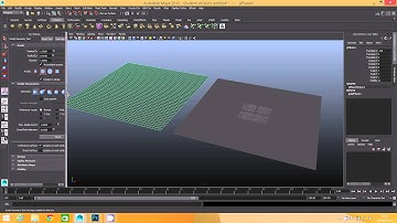 Using a heightmap to create terrain in Maya and Photoshop - 4: Using heightmaps in Maya
