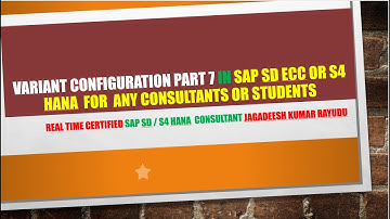 IPHONE 15 as example for Variant configuration part 7 in sap sd ecc or s4 hana  for consultants