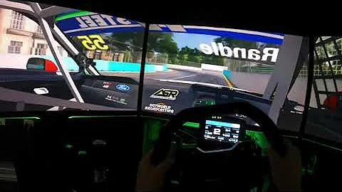 Thomas Randle eye cam Supercar around Adelaide - S...