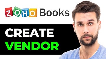 How To Create Vendor In Zoho Books (FULL GUIDE)