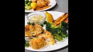 Easy Baked Cod with Panko and Parmesan Breadcrumbs