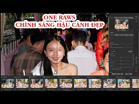 CHINH MAU HINH TIEC DEP TREN ONE RAW 2022 | TIENPTS