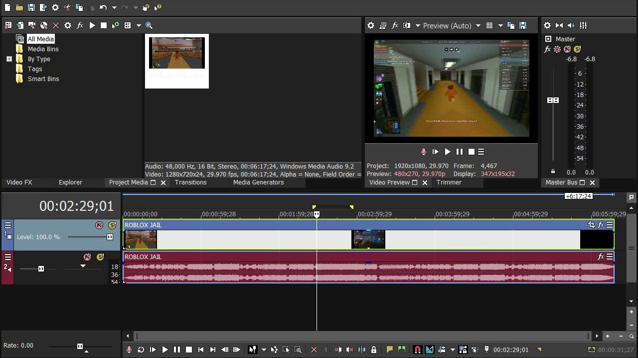 HOW TO REVERSE ON SONY VEGAS 15 - YouTube
