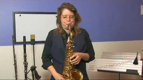 Saxophone F Dorian Mode