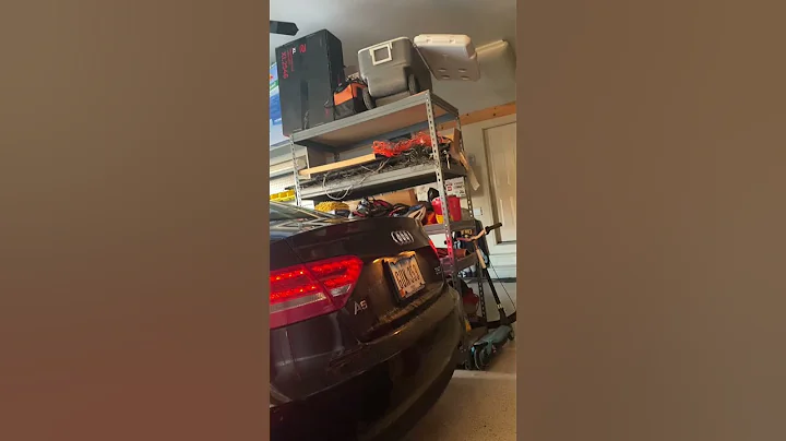 B8 Audi A5 Garage Cold Start #audi #a5 #quattro