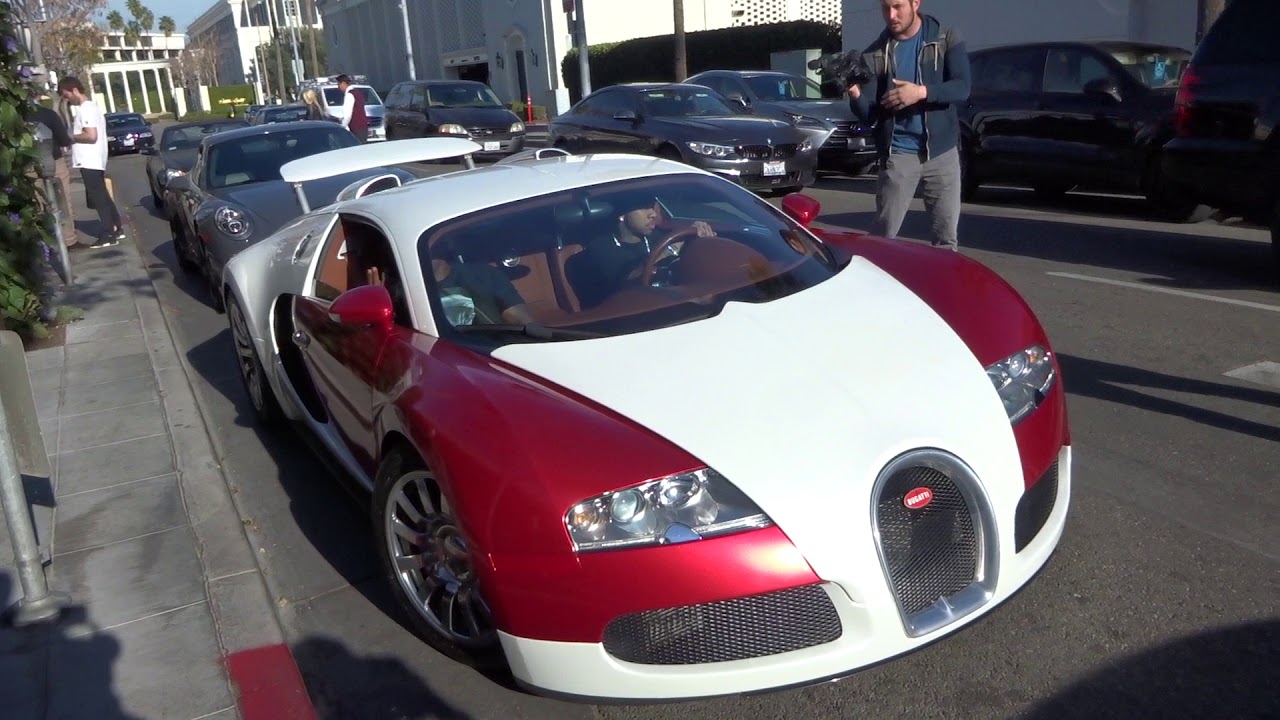 Tyga New Bugatti Sport Car