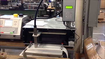 CIJ Inkjet printer with an X-Y traversing system