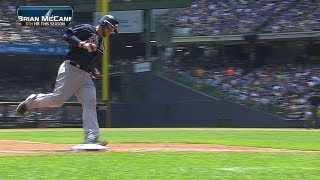 McCann drills a grand slam in the first