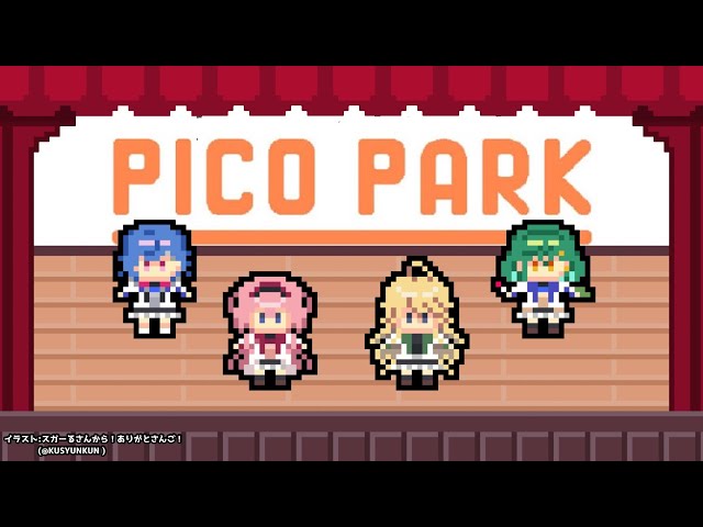 【PICO PARK】あけおめ！ #セレじょ パークです【東堂コハク/西園チグサ/北小路ヒスイ/周央サンゴ】のサムネイル