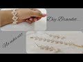 Easy to make beaded bracelet with using seedbeads/ diy bracelet nd earing