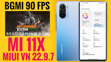 MI 11X MIUI VN 22.7.9 Android 12 Latest Update MIUI 13 Best Gaming Rom BGMI 90 FPS 🔥🔥🔥