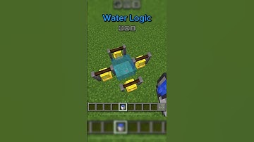 Minecraft Water Logic #birdtrend