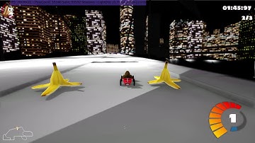 SuperTuxKart 0.9.2 City Lights reverse