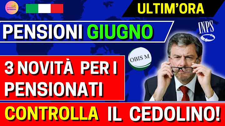 📢 PENSIONI: Cedolino INPS Giugno 2025 ➡️ Tutte le Novità da Sapere Subito.