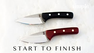 Making a small EDC knife  Simple Little Life