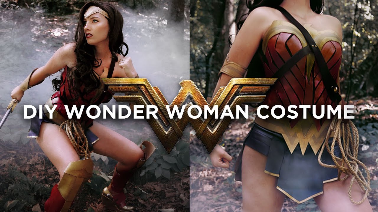 How to Make a Wonder Woman Costume in Under 30 Minutes - Brit + Co