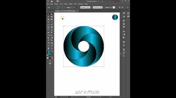 Gradient Short Logo Design in Adobe Illustrator #bgfxstudio #illustrator #viral #shorts #logodesign
