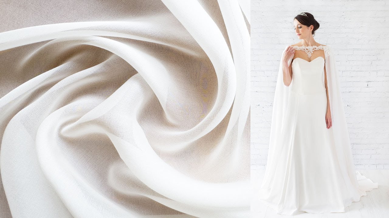 Top 10 #bridalgown fabrics you MUST know BEFORE you go #weddingdressshopping. Expert advice & tips.