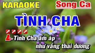 Karaoke Tình Cha Song Ca Hay Nhạc Sống | Hoài Phong Organ