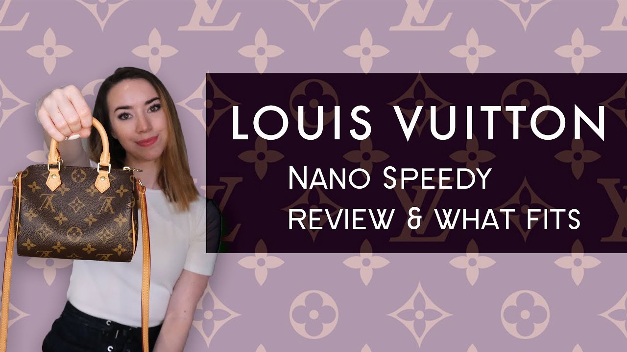 WHAT FITS IN MY LV NANO SPEEDY?!