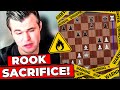 Magnus Carlsen Sacrifices Rook Against 2741 Rated French FIDE Master to Check Mate Him