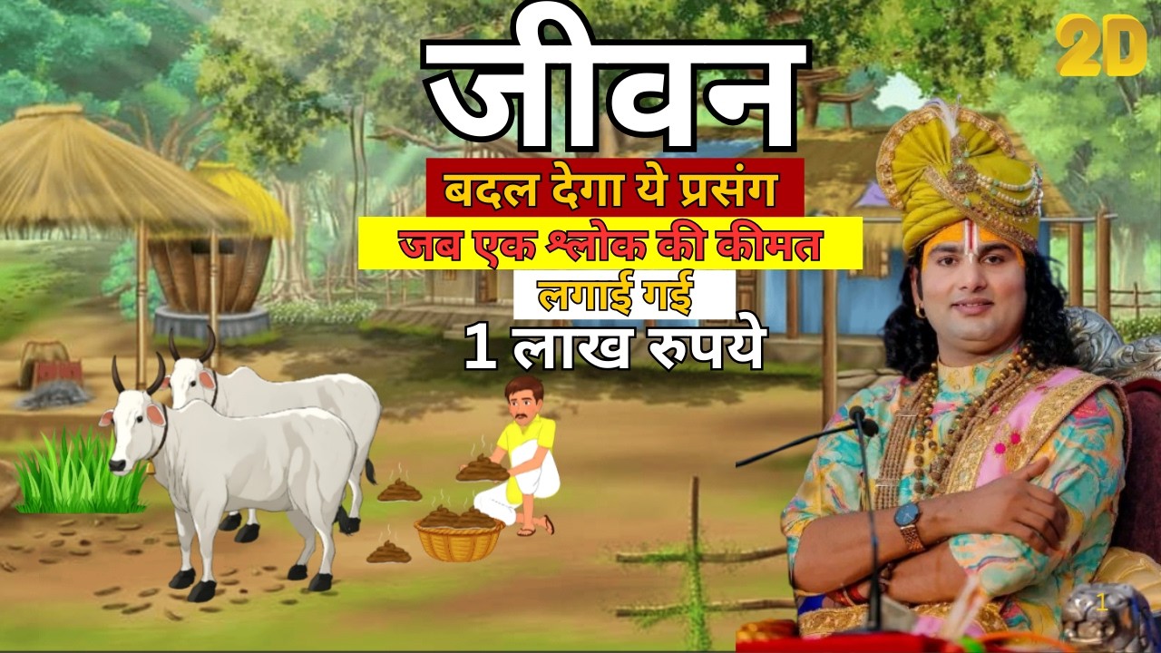 पिता क्यों नहीं करते  बेटे की तारीफ? असली कारण जानकर रो पड़ेंगे | 2D Story | Bhagwat katha