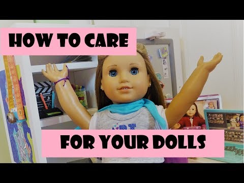 Como cuidar de seu American Girl Dolls