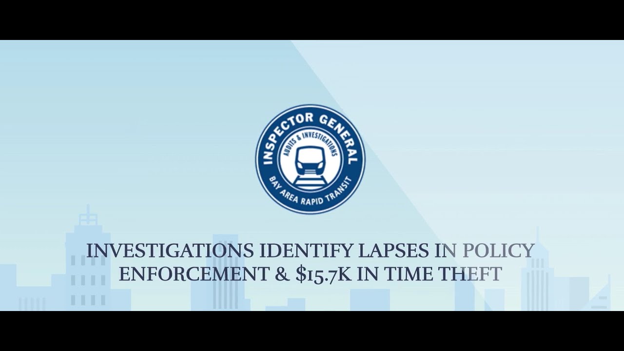 Labc Enforcement Policy Investigations Identify Lapses in Policy Enforcement & $15.7k in time ...